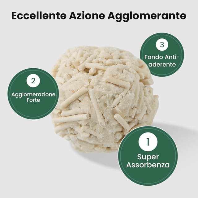 Detalle de Gardner Pet lettiera per gatti di tofu con enzimi, agglomerante scaricabile nel WC, bassa polvere (9L x 2)