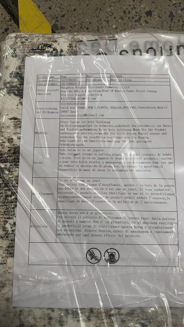 Thumbnail 6 de HUGEAR Alfombra Azul Antideslizante Lavable 90x150cm 🏡