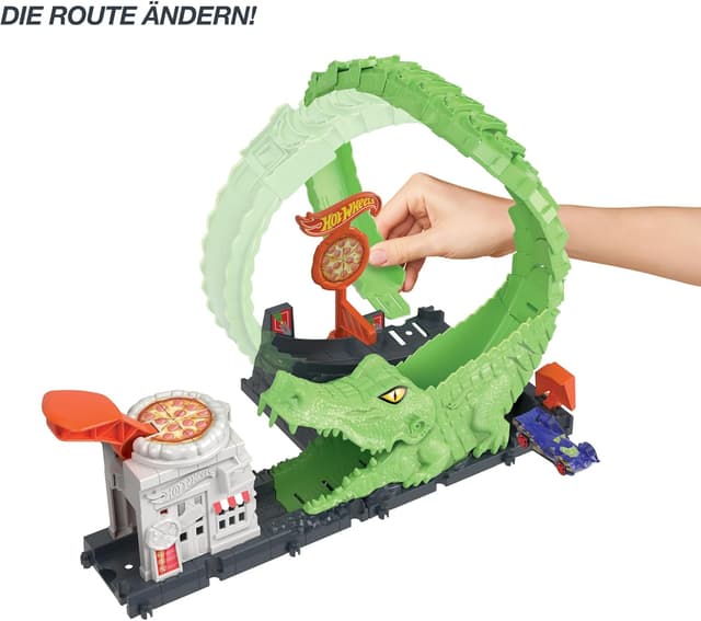 Thumbnail 4 de Hot Wheels HKX39 Krokodilangriff 4+