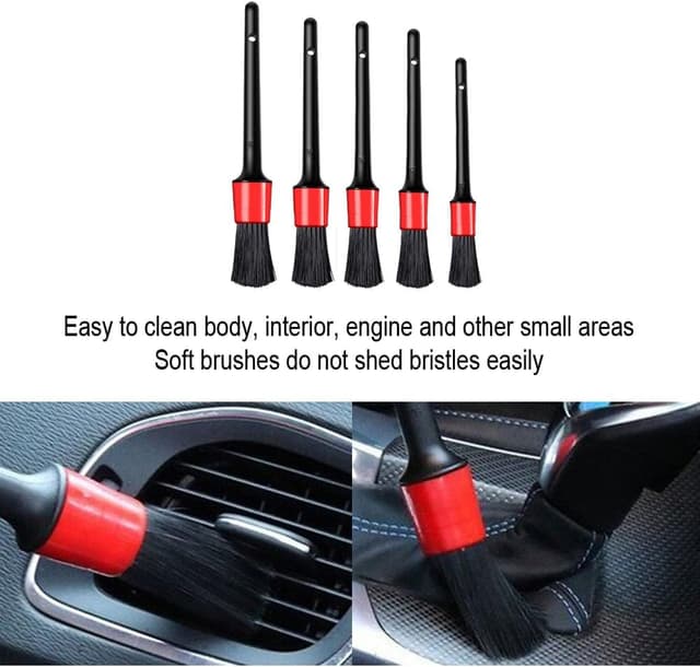 Thumbnail 2 de Xemnys Car Detailing Brushes 8-pc Kit