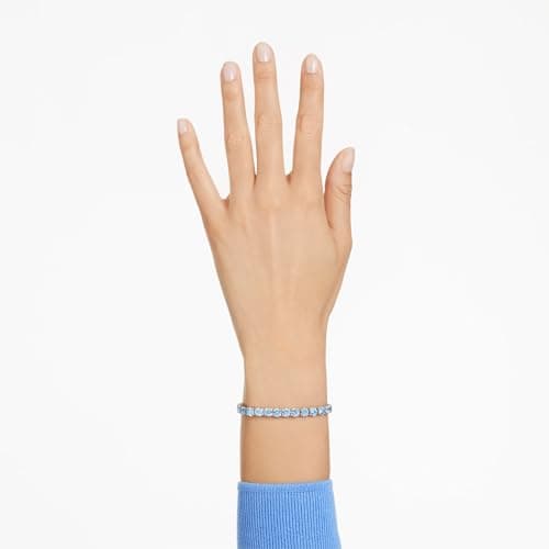 Detalle de Swarovski Pulsera Matrix Tennis pulsera 1 talla azul