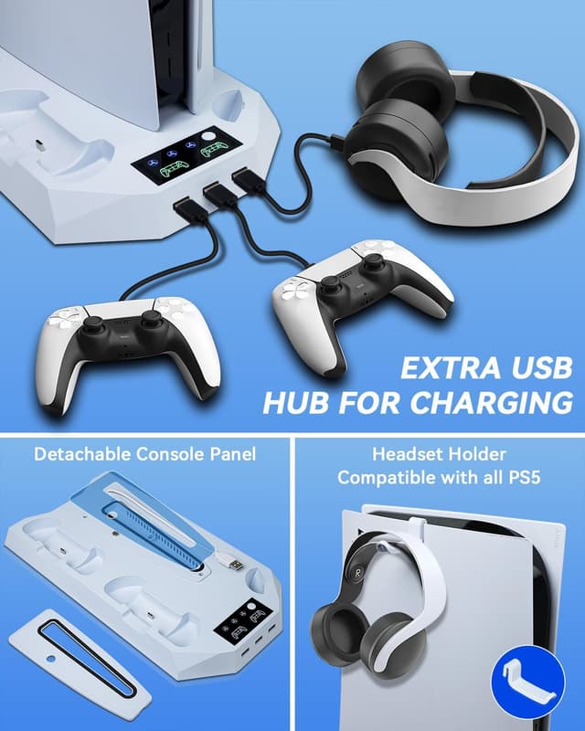 Thumbnail 6 de Sehawei PS5 Ständer 3-stufig