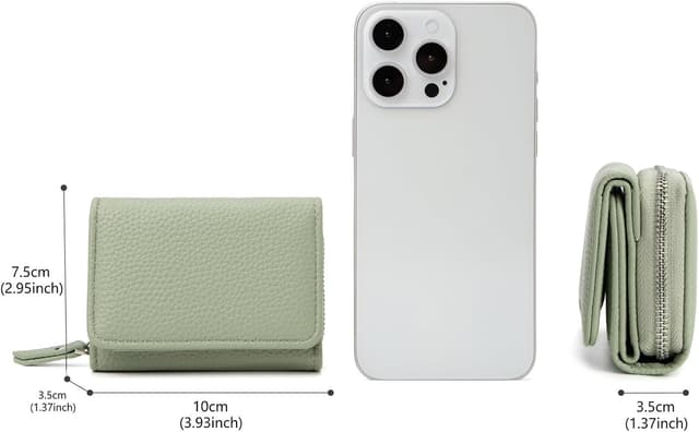 Detalle 2 de CHAOFANXI Geldbörse für Damen 10 x 8 x 4 cm