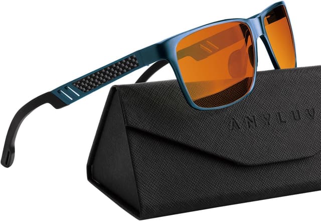 Thumbnail 6 de ANYLUV Blue Light Blocking Glasses for Men (Lightweight Anti-Eyestain, Gaming/Computer Use)