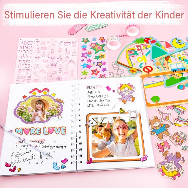 Thumbnail 2 de ADUSRIZ Tagebuch Teenager Mädchen Set