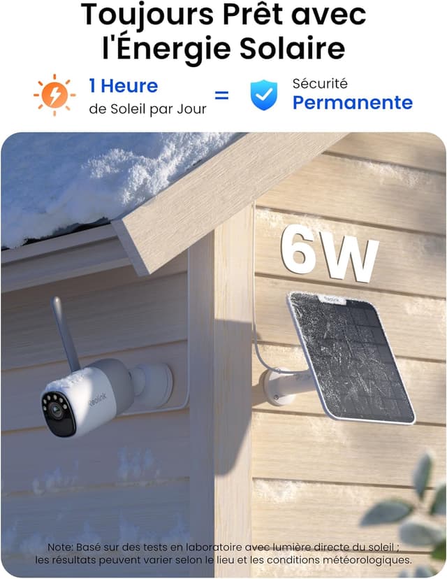 Detalle 2 de Reolink Altas caméra surveillance 540 jours