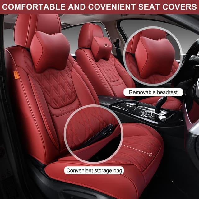 Thumbnail 1 de TINRAIYANG Car Seat Covers Full Set