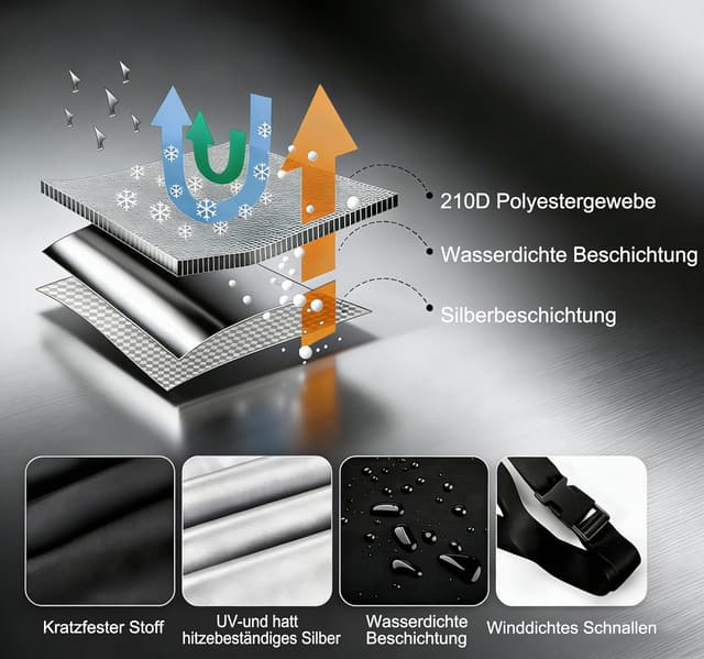 Thumbnail 2 de Maizjok Motorbike Cover Waterproof Outdoor