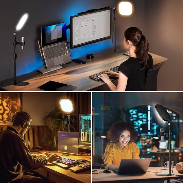 Thumbnail 4 de LitONES Desktop Video Conference Lights for Zoom Meetings