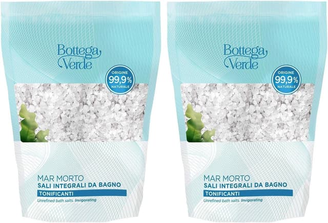 Detalle 2 de Sali Integrali da Bagno Mar Morto Bottega Verde, 500 g: leviganti e tonificanti per peeling e pediluvi