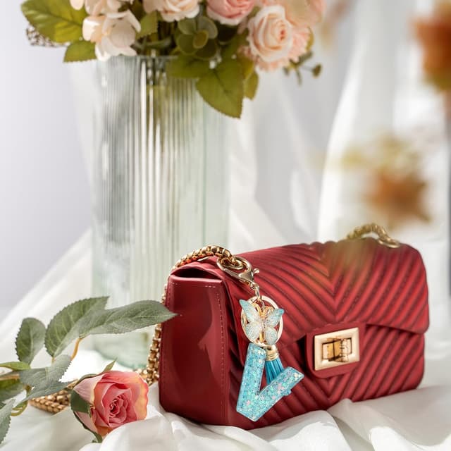 Detalle 2 de MORSUNBELA Schlüsselanhänger Buchstabe 10 cm