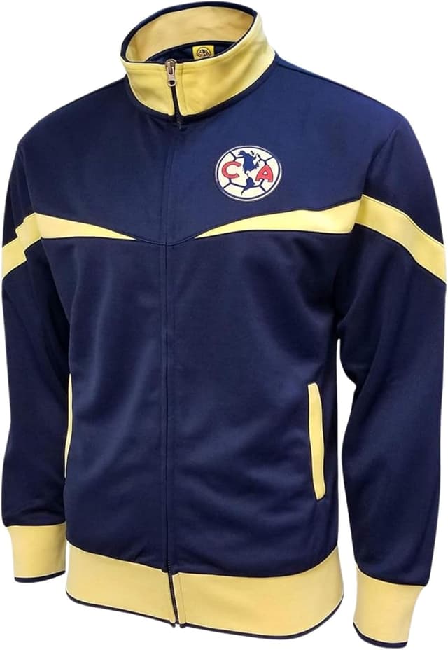 Detalle 2 de Icon Sports Officially Licensed Club América Soccer Track Jacket (Unisex Adult)