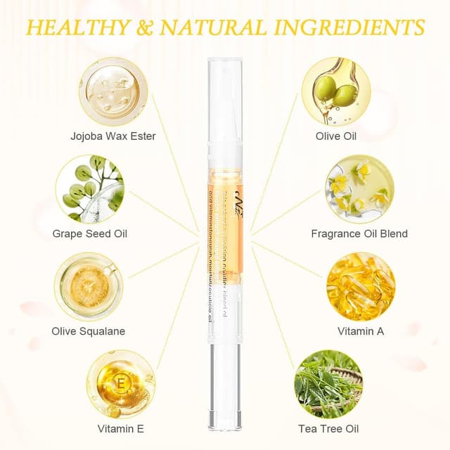 Detalle de LOPHE 3 stylos huile pour cuticules : soin nourrissant et hydratant des ongles et de la cuticule