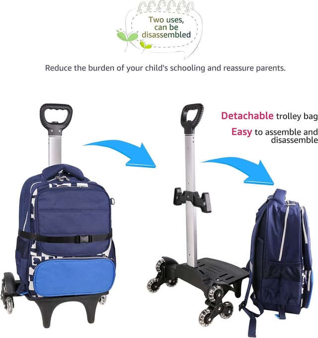 Thumbnail 5 de Carrello per Zaino 6 Ruote Leggero