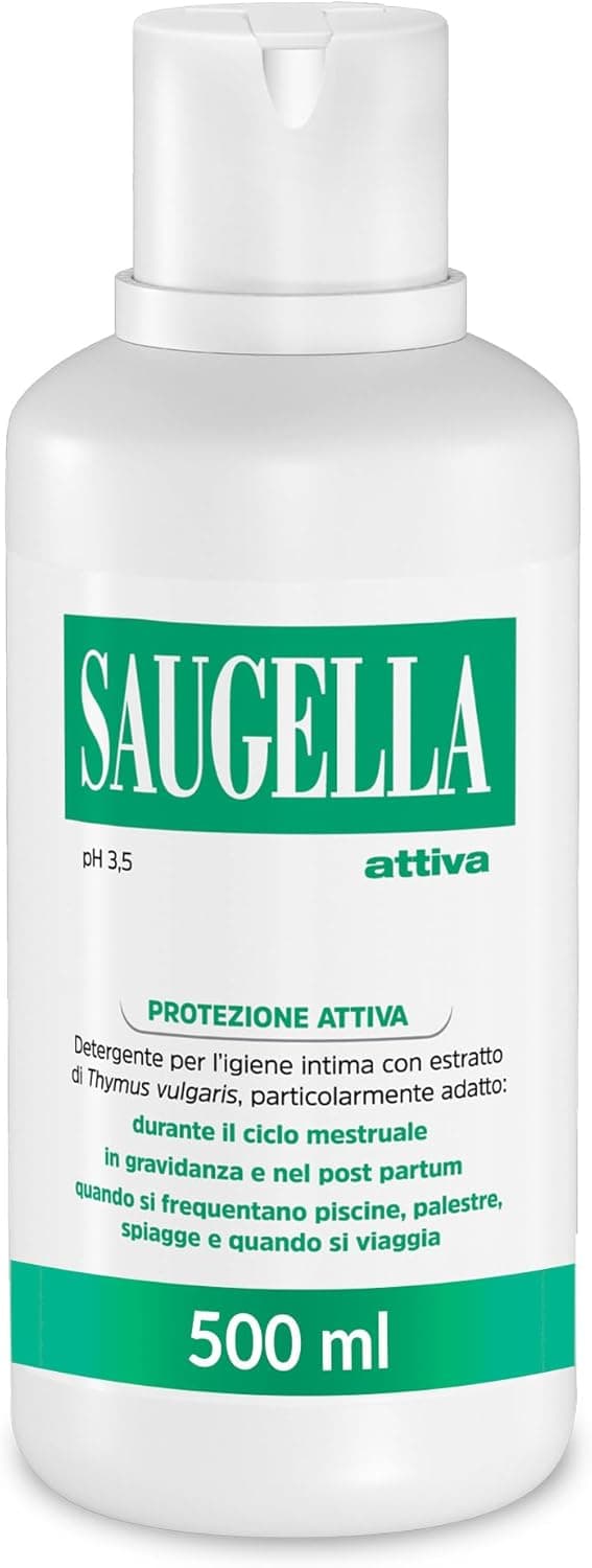 Imagen de Saugella Attiva detergente intimo antibatterico pH 3,5 500 ml en OfertitasTOP