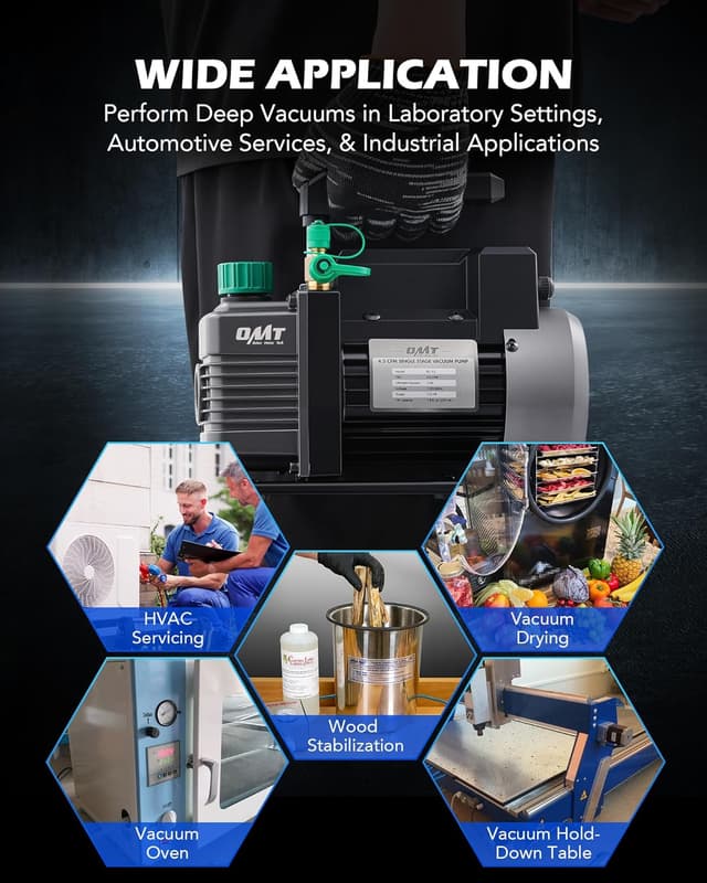 Thumbnail 5 de Orion Motor Tech 4.5 cfm Vacuum Pump