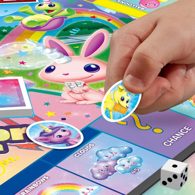 Detalle 2 de Monopoly Junior Unicorn Edition Game 5+
