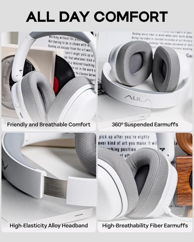 Detalle 2 de EPOMAKER X Aula G7 Pro Wireless Headset