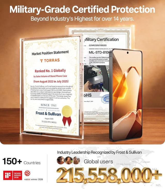 Thumbnail 1 de TORRAS Galaxy S26 Ultra Screen Protector