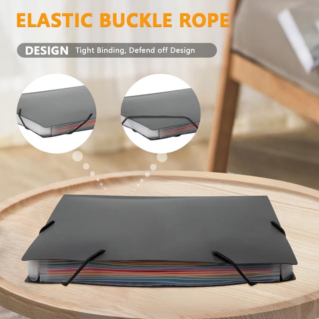 Detalle 2 de Accordion Expanding File Organiser