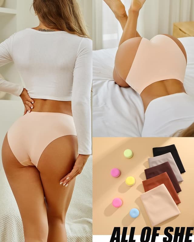 Detalle 2 de ALL OF SHE mutandine seamless 5 pack