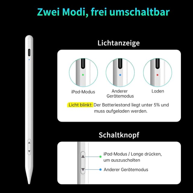 Detalle 2 de MEKO Dual-System-Stift für Tablet