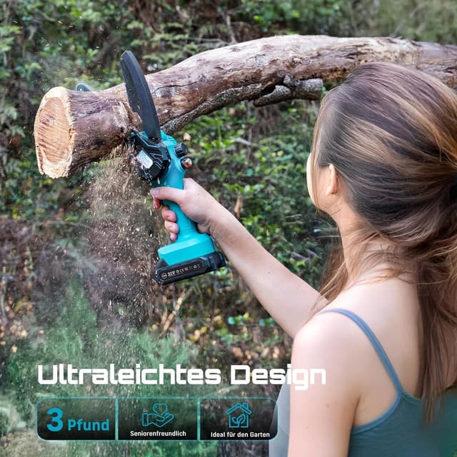 Thumbnail 4 de Seesii Mini-Kettensäge 6 Zoll