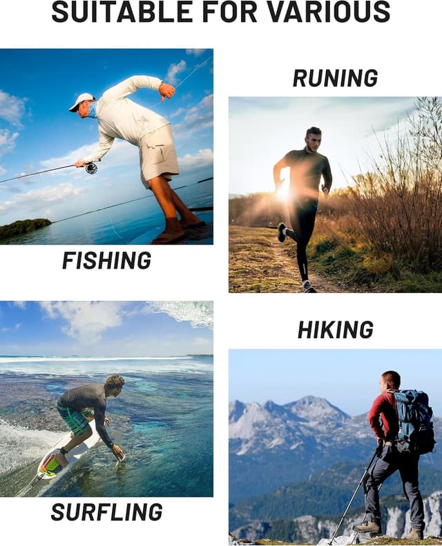 Thumbnail 6 de TACVASEN long sleeve UPF 50+ rash guard