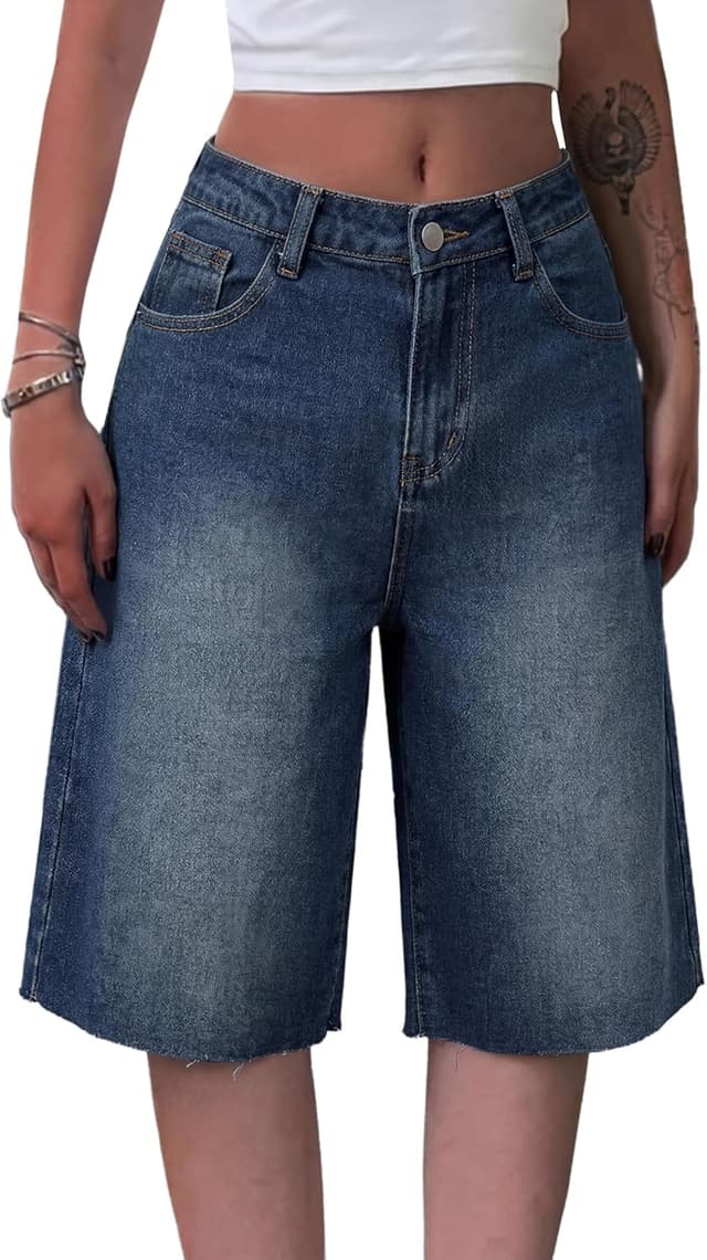 Thumbnail 6 de Women’s denim jorts with baggy fit
