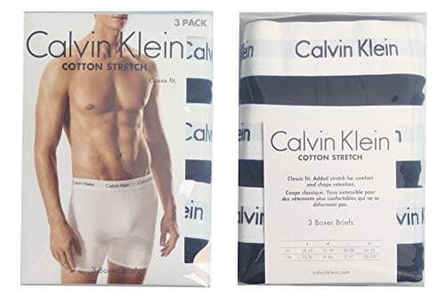 Detalle 1 de Calvin Klein pack de 3 calzoncillos bóxer Cotton Stretch para hombre negro (Black) talla M