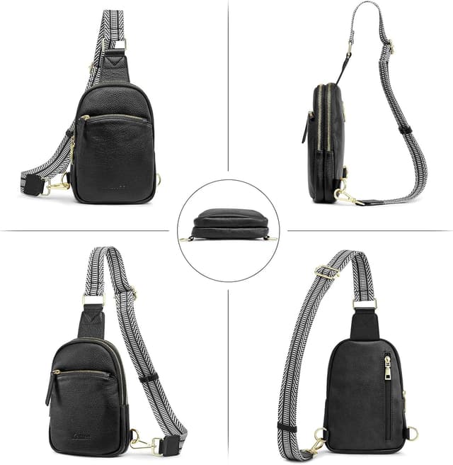 Thumbnail 5 de Kattee sac banane cuir 22,5 cm