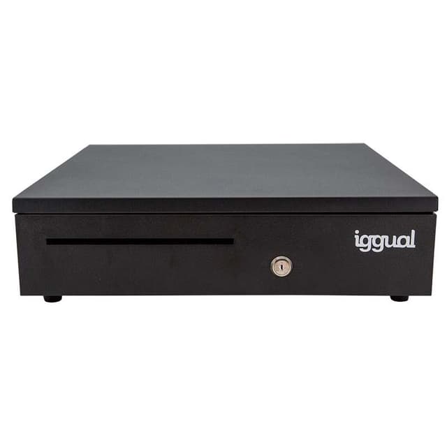 Detalle de Iggual IRON-35 Cajón portamonedas negro