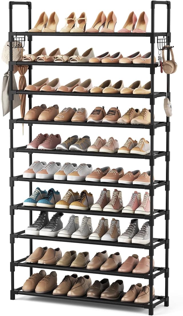Detalle de VTRIN 10-Tier Shoe Rack 68" Tall