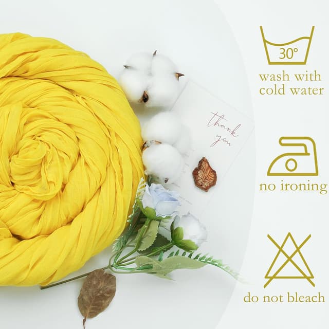 Detalle de 6 Pack Lemon Yellow Table Runner 35 x 120in