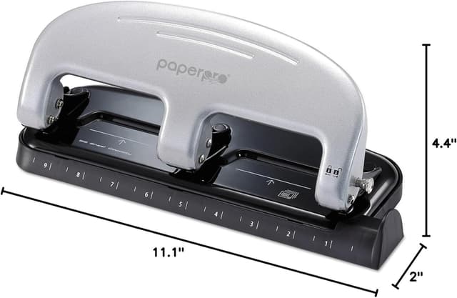 Thumbnail 6 de Bostitch Office EZ Squeeze 3-Hole Punch, 20-sheet