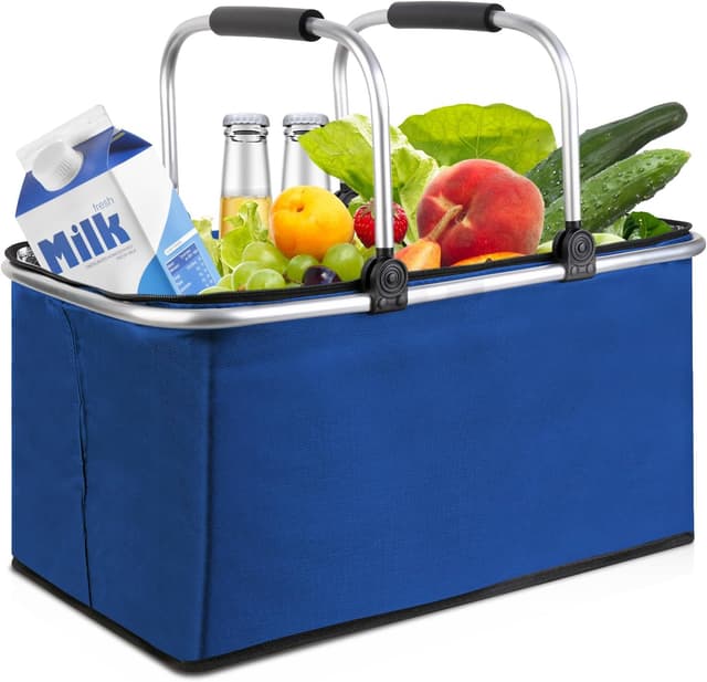 Detalle de Kühlkorb Einkaufskorb 30 l mit Reißverschluss
