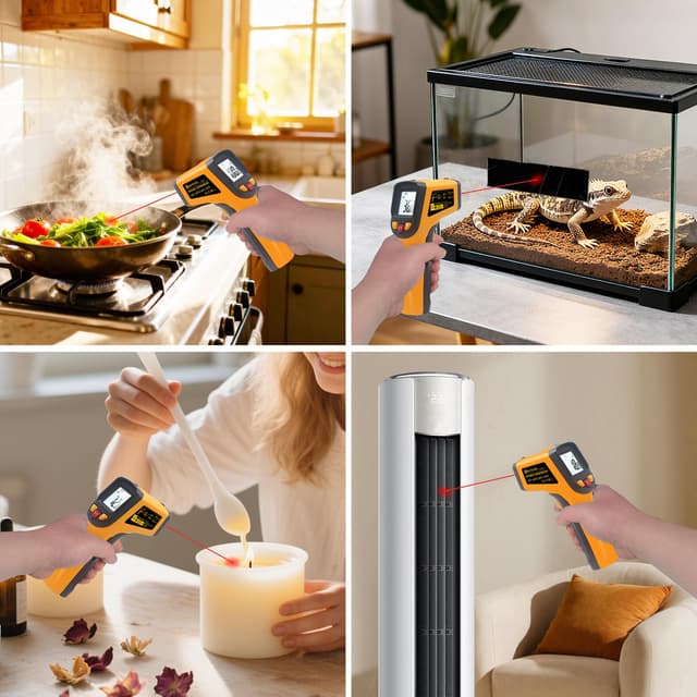 Thumbnail 4 de KETOTEK Laser Thermometer Gun -50–600℃