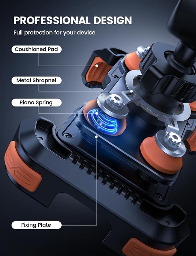 Detalle de Lamicall Motorbike Phone Holder 4.7-6.7 inch