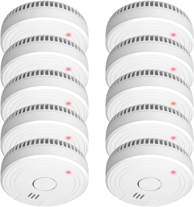 Imagen de ELRO FS1801 10‑piece smoke detector set en OfertitasTOP