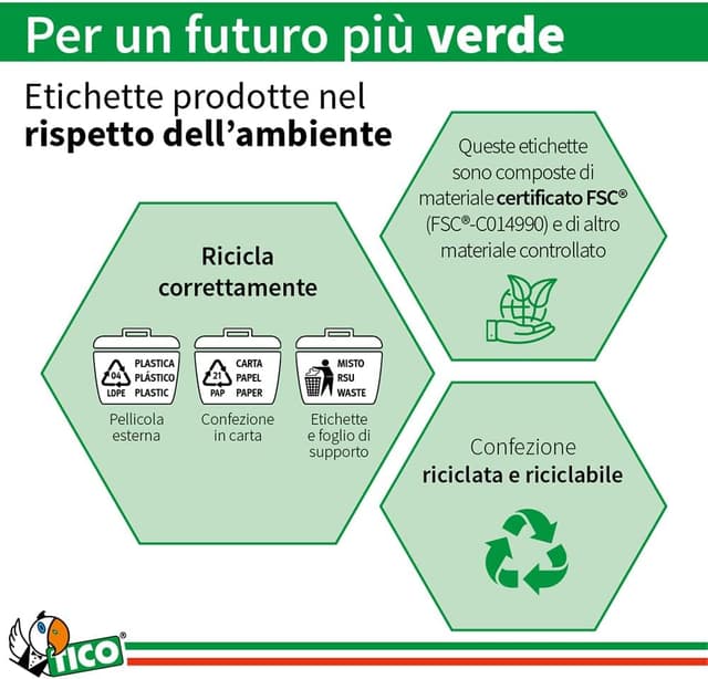 Thumbnail 3 de Avery Tico GL4 4526 etichette oro ovale