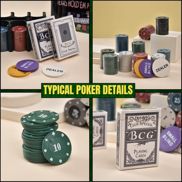 Thumbnail 5 de MAGIC SELECT Poker Juego de Mesa 200 fichas