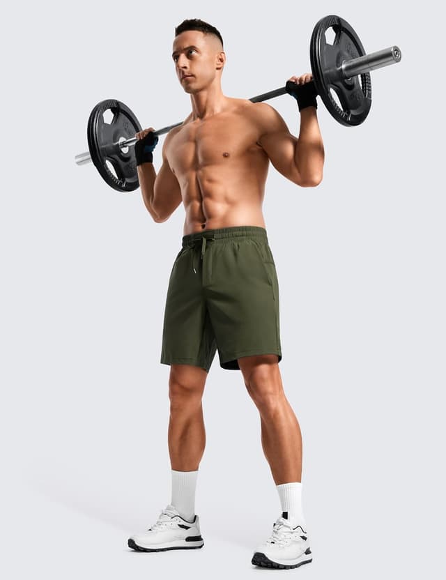 Detalle de CRZ Yoga Short de course Feathery-Fit 7 pouces NS001C pour homme