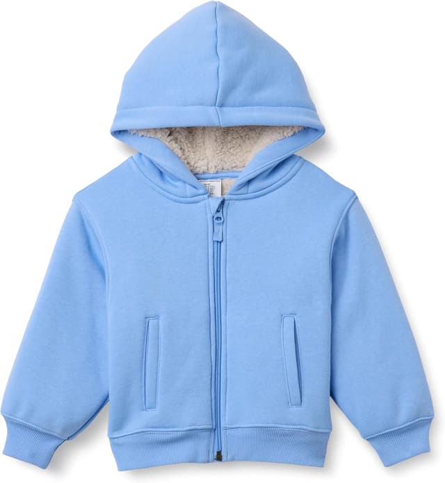 Imagen de Amazon Essentials Boy's Sherpa Lined Hoodie 1–2 yrs en OfertitasTOP