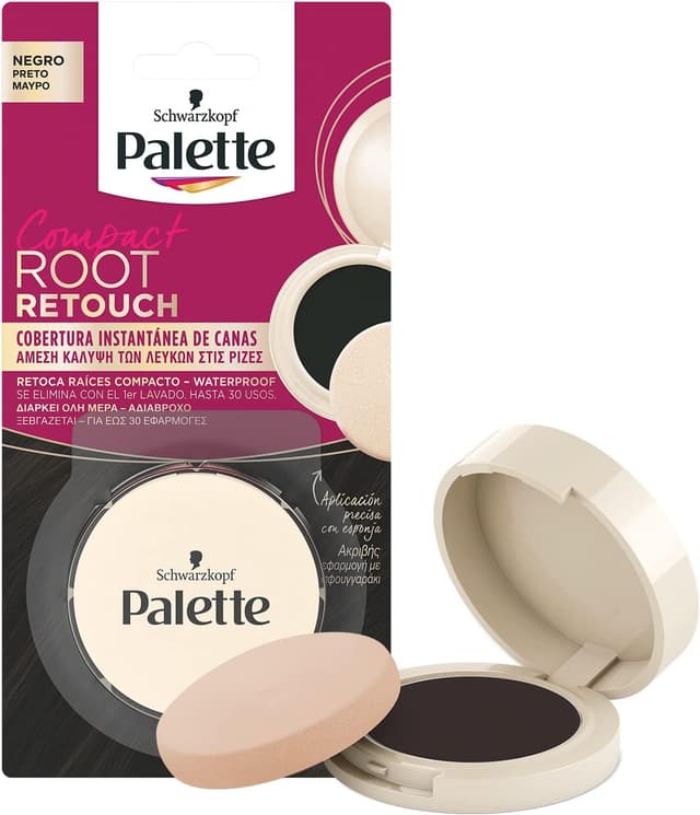 Imagen de Schwarzkopf PALETTE RETOUCH Crème Noir 26g 🎨 en OfertitasTOP