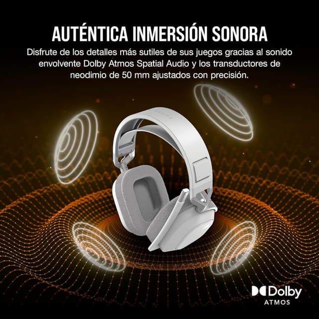 Thumbnail 4 de Corsair HS80 MAX Wireless: Auriculares Gaming Multiplataforma