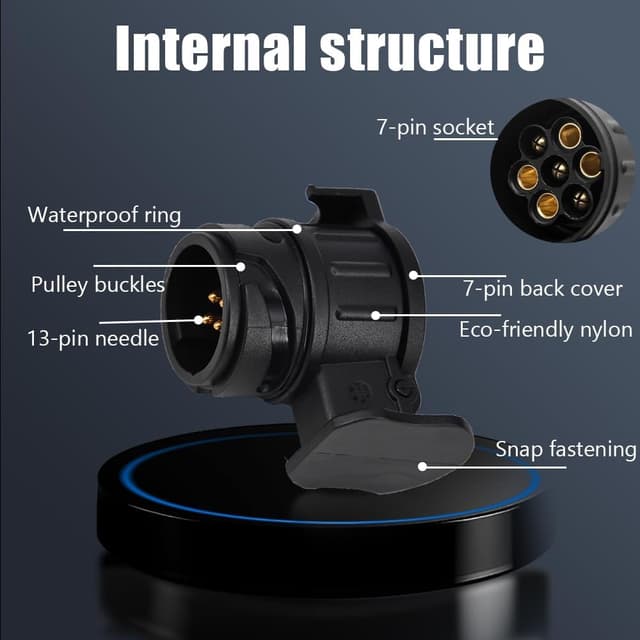 Thumbnail 1 de Adaptateur TONZACK 13 vers 7 broches ⚙