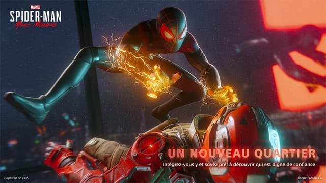 Detalle de Sony Marvel’s Spider-Man : Miles Morales sur PS5 – Édition Standard physique (CD), en français