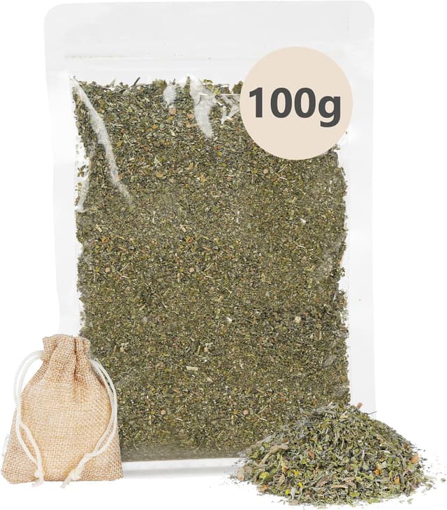 Detalle de OSDUE Katzenminze 100 g mit SĂ€ckchen đ±