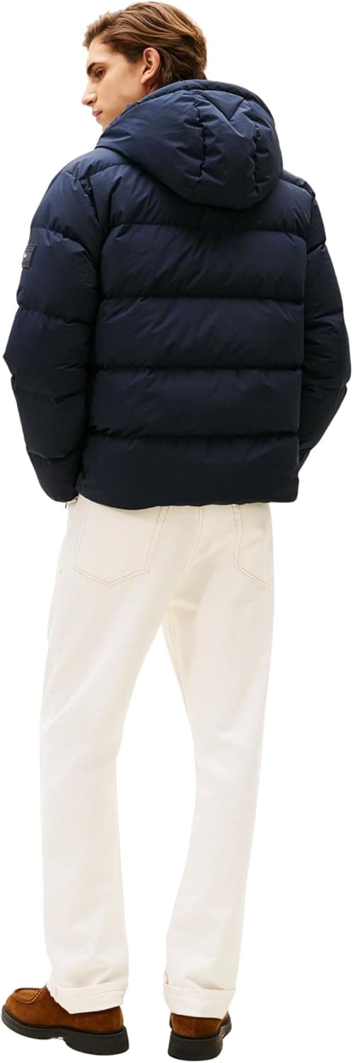Detalle 2 de Tommy Hilfiger Men’s Down Hooded Water Repellent Puffer Jacket
