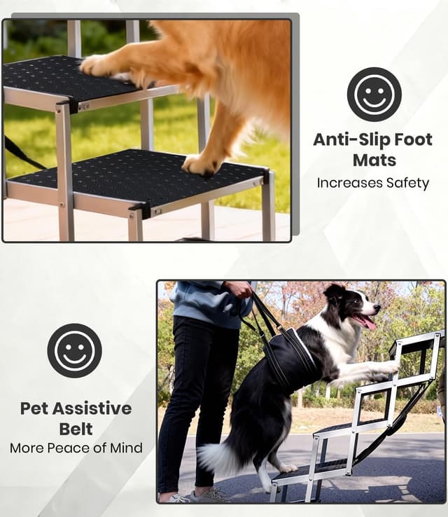 Thumbnail 4 de Hundetreppe Auto klappbar 5 Stufen bis 80 kg